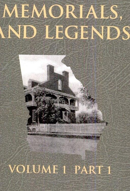 Produktbild: Georgia's Landmarks Memorials and Legends: Volume 1, Part 1