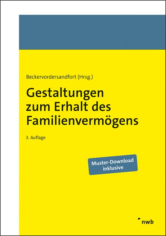 Produktbild: Gestaltungen zum Erhalt des Familienverm&ouml;gens