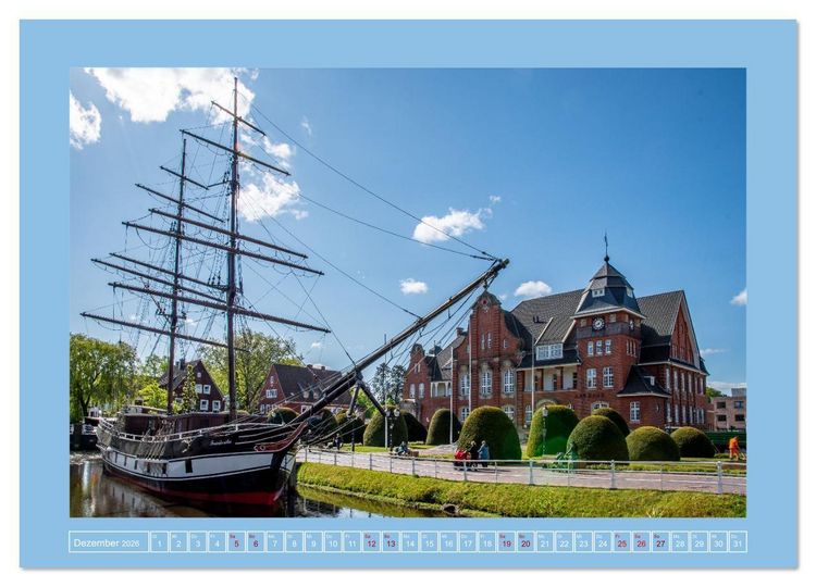 Produktbild: Papenburg im Emsland (Wandkalender 2026 DIN A3 quer), CALVENDO Monatskalender