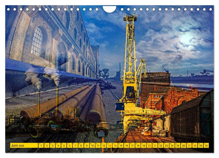 Produktbild: Karlsruhe mal 2 (Wandkalender 2026 DIN A4 quer), CALVENDO Monatskalender