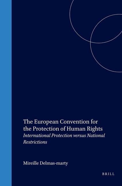 Produktbild: The European Convention for the Protection of Human Rights