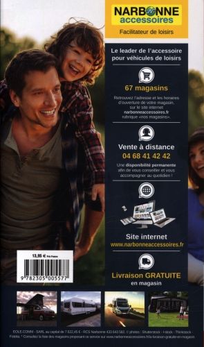 Produktbild: Les plus beaux circuits en camping-car en Europe 2019 2020