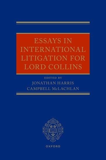 Produktbild: Essays in International Litigation for Lord Collins