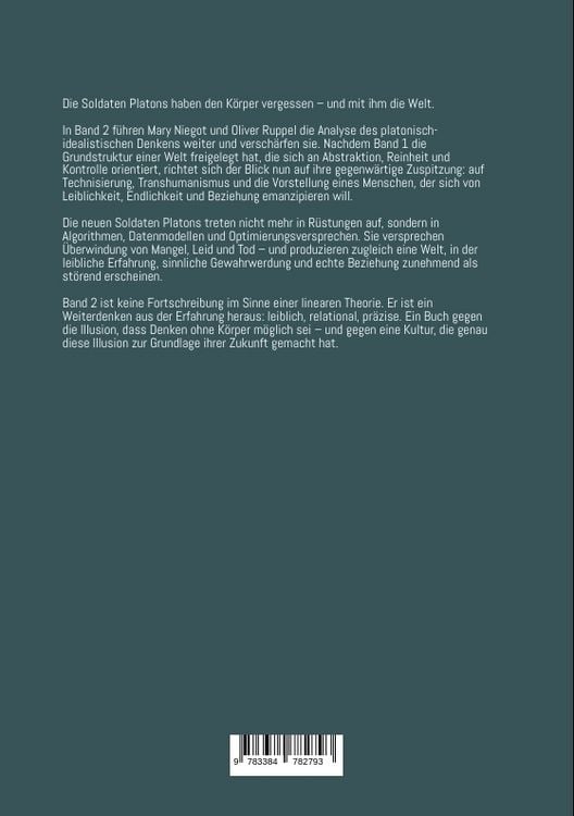 Produktbild: Die Soldaten Platons Band 2