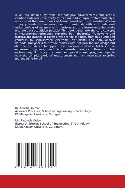 Produktbild: Basics of Measurement and Instrumentation