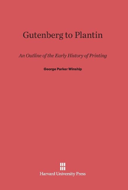 Produktbild: Gutenberg to Plantin