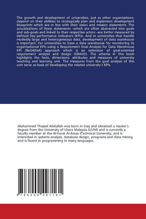 Produktbild: Data warehouse model for monitoring key performance indicators (KPIs)