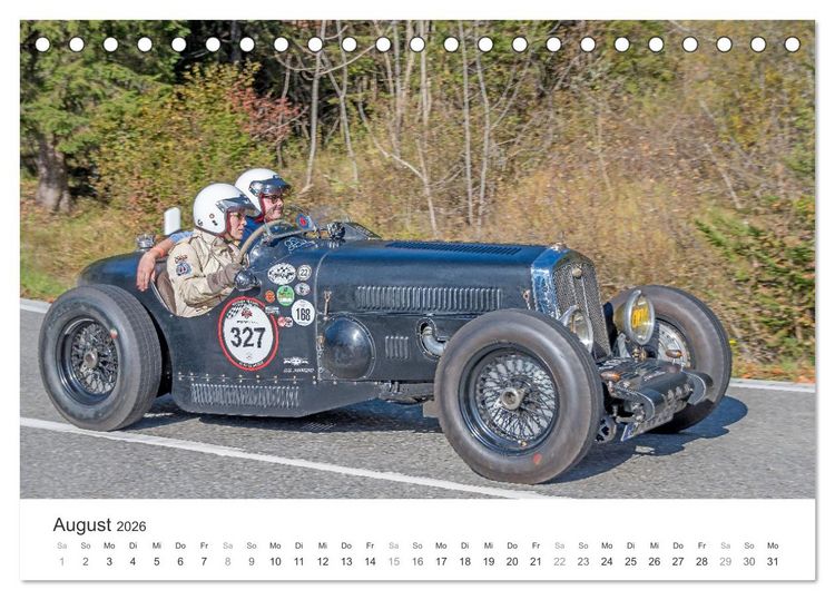 Produktbild: Faszination Jochpassrennen (Tischkalender 2026 DIN A5 quer), CALVENDO Monatskalender