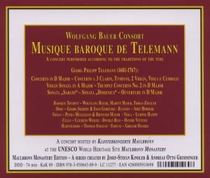 Produktbild: Musique baroque de Telemann