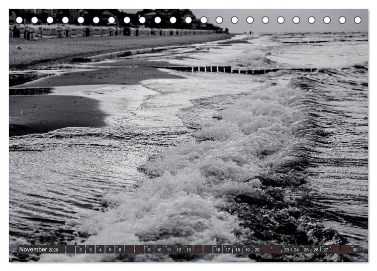 Produktbild: Ein Blick das Ostseebad K&uuml;hlungsborn (Tischkalender 2026 DIN A5 quer), CALVENDO Monatskalender