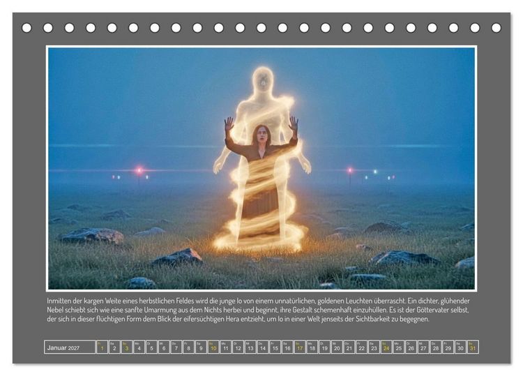 Produktbild: Die Zeus-Aff&auml;ren (Tischkalender 2027 DIN A5 quer), CALVENDO Monatskalender