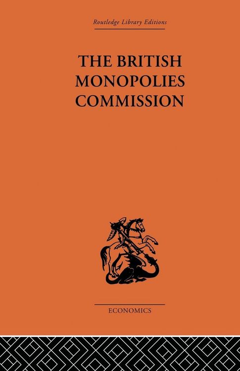 Produktbild: The British Monopolies Commission