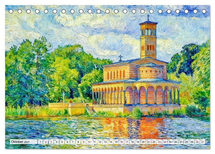 Produktbild: Nordische Impressionen - K&uuml;sten, St&auml;dte und Wasserwege (Tischkalender 2027 DIN A5 quer), CALVENDO Monatskalender