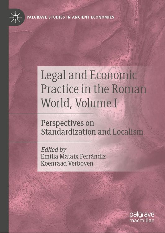 Produktbild: Legal and Economic Practice in the Roman World, Volume I
