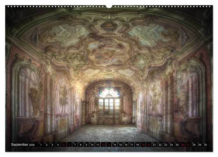 Produktbild: Italiens vergessene Palazzi (hochwertiger Premium Wandkalender 2026 DIN A2 quer), Kunstdruck in Hochglanz