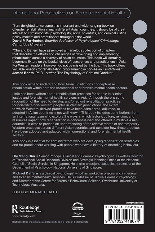 Produktbild: Approaches to Offender Rehabilitation in Asian Jurisdictions