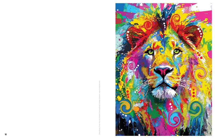 Produktbild: Pop Art Animals - Ausmalbuch