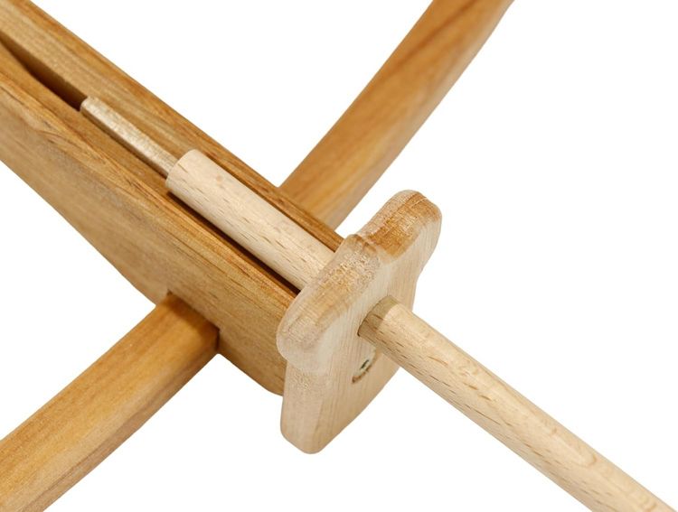 Produktbild: BestSaller 1243 - Kinder-Handarmbrust inkl. 3 Pfeilen, 31cm, Erlenholz ge&ouml;lt, Holz-Handarmbrust