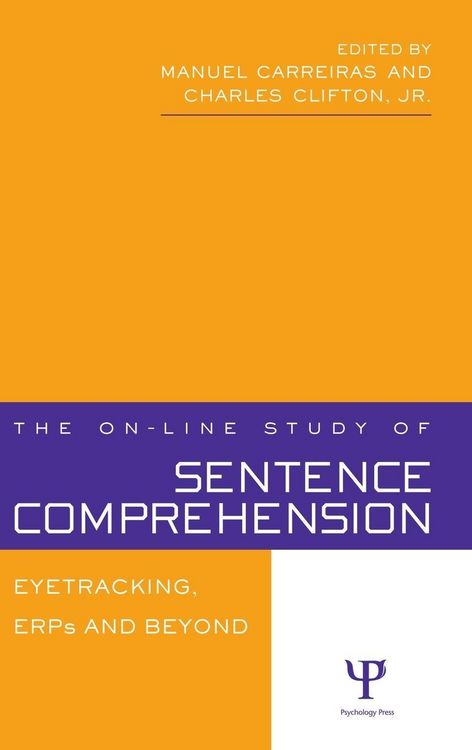 Produktbild: The On-line Study of Sentence Comprehension