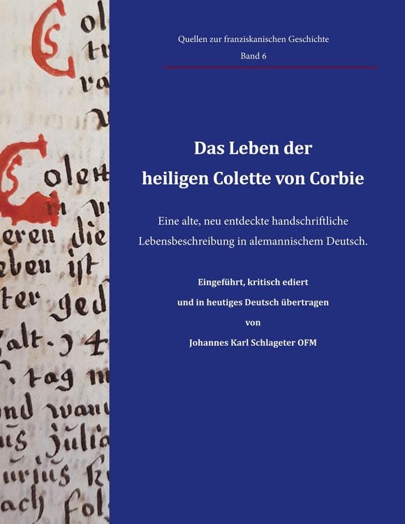 Produktbild: Das Leben der heiligen Colette von Corbie