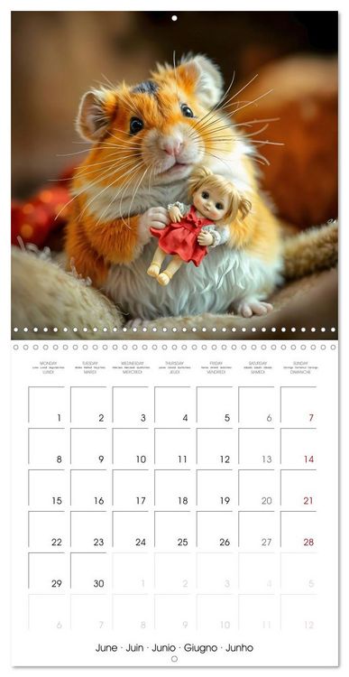 Produktbild: Small paws and great playfulness (Wall Calendar 2026 12 &times; 12 Inch) CALVENDO 12 Month Wall Calendar