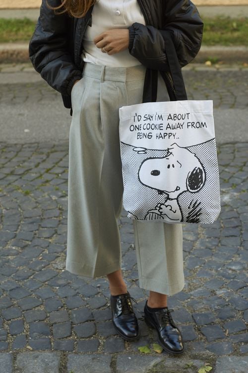 Snoopy Stoffbeutel "One Cookie Away"