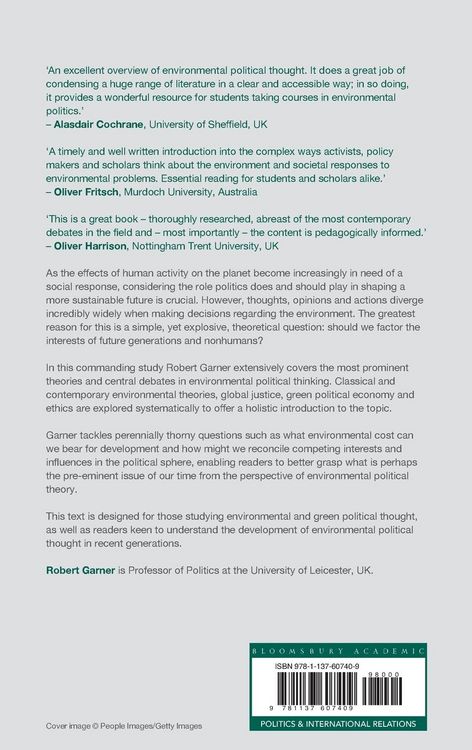 Produktbild: Environmental Political Thought