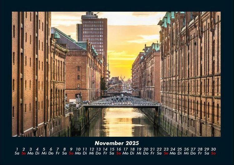 Produktbild: Hamburg 2025 Fotokalender DIN A4