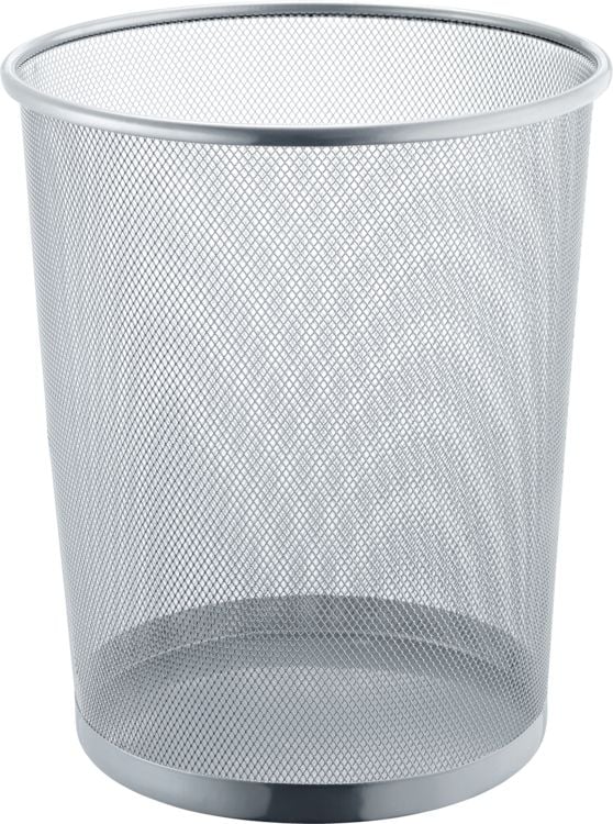 Produktbild: HELIT Papierkorb the circle network Mesh, silber