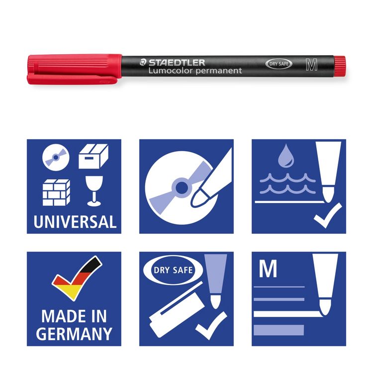 Produktbild: STAEDTLER Feinschreiber Lumocolor&reg; permanent Universalstift