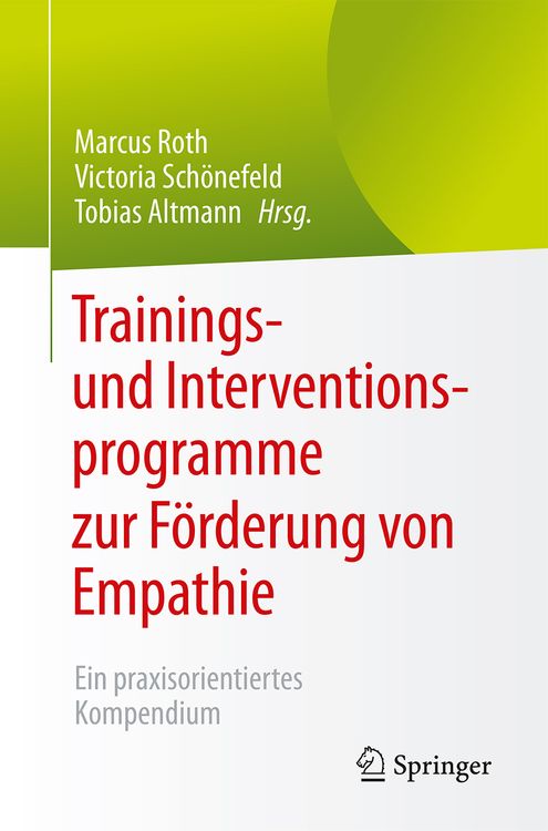 Produktbild: Trainings- und Interventionsprogramme zur F&ouml;rderung von Empathie