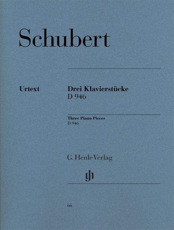 Bild vom Artikel Franz Schubert - 3 Klavierstücke (Impromptus) op. post. D 946 vom Autor Franz Schubert