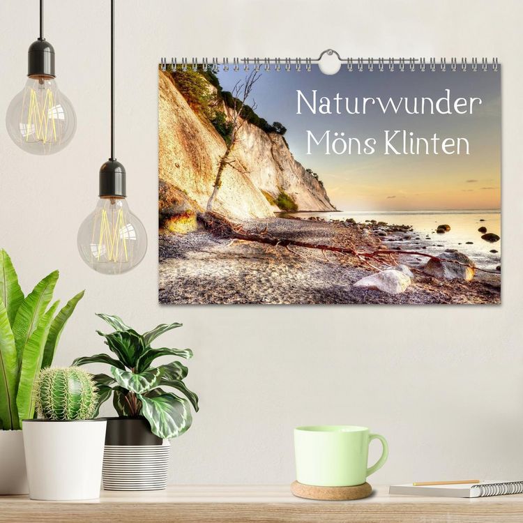Produktbild: Naturwunder M&ouml;ns Klinten (Wandkalender 2026 DIN A4 quer), CALVENDO Monatskalender