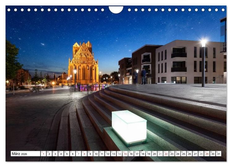 Produktbild: Prenzlau - im Wandel der Jahreszeiten (Wandkalender 2026 DIN A4 quer), CALVENDO Monatskalender