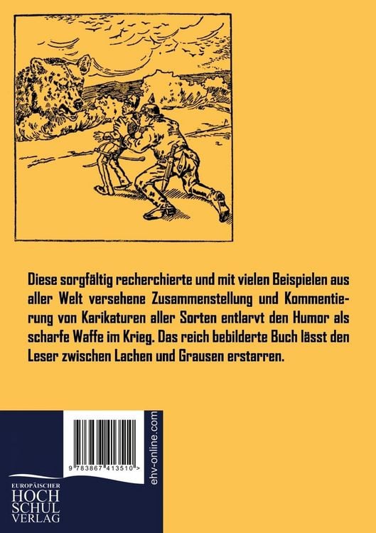 Produktbild: Die Karikatur im 1. Weltkrieg