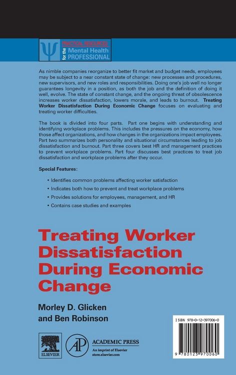 Produktbild: Treating Worker Dissatisfaction During Economic Change