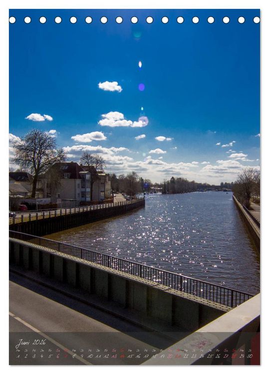 Produktbild: Oldenburg am Wasser (Tischkalender 2026 DIN A5 hoch), CALVENDO Monatskalender