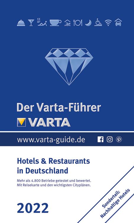 Produktbild: Der Varta-F&uuml;hrer 2022 Hotels und Restaurants in Deutschland