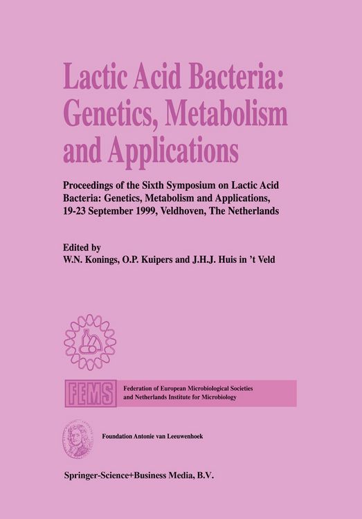 Produktbild: Lactic Acid Bacteria: Genetics, Metabolism and Applications
