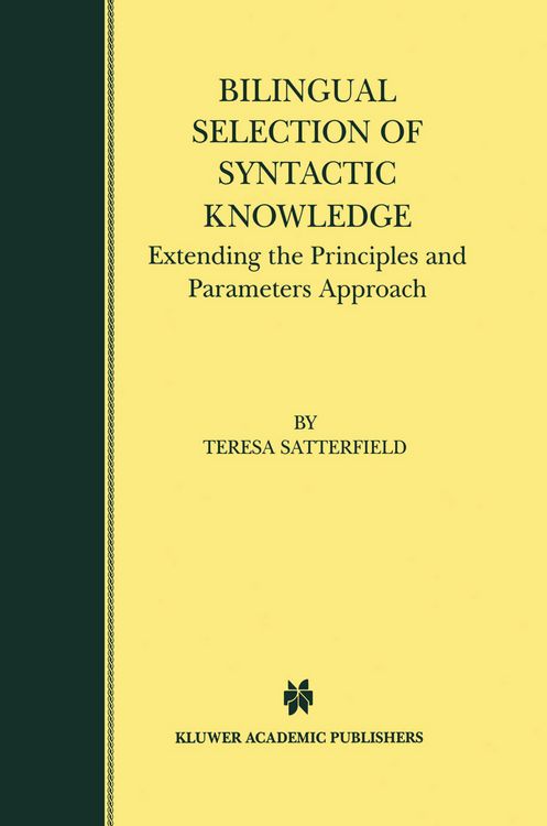 Produktbild: Bilingual Selection of Syntactic Knowledge