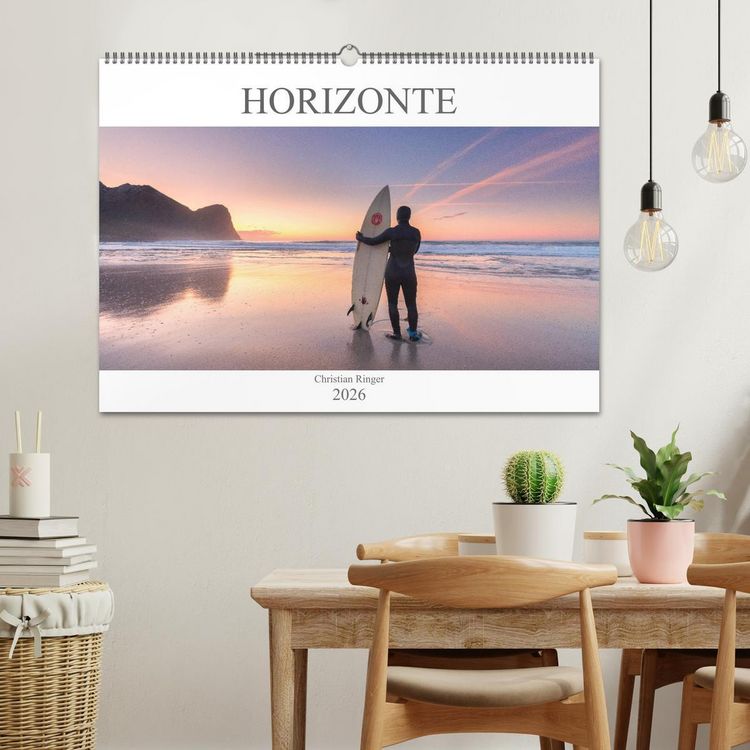 Produktbild: Horizonte (Wandkalender 2026 DIN A2 quer), CALVENDO Monatskalender