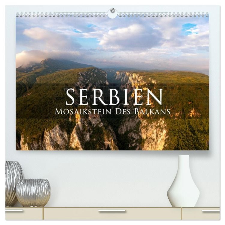 Produktbild: Serbien - Mosaikstein des Balkans (hochwertiger Premium Wandkalender 2026 DIN A2 quer), Kunstdruck in Hochglanz