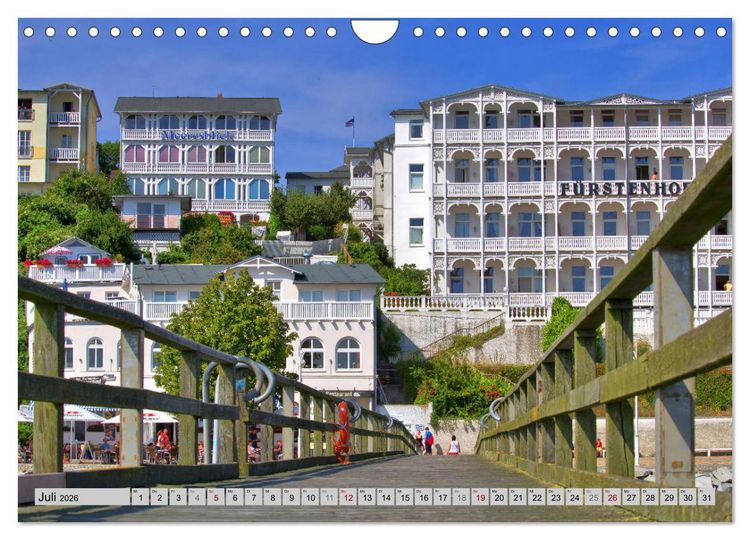 Produktbild: R&uuml;gen Highlights (Wandkalender 2026 DIN A4 quer), CALVENDO Monatskalender