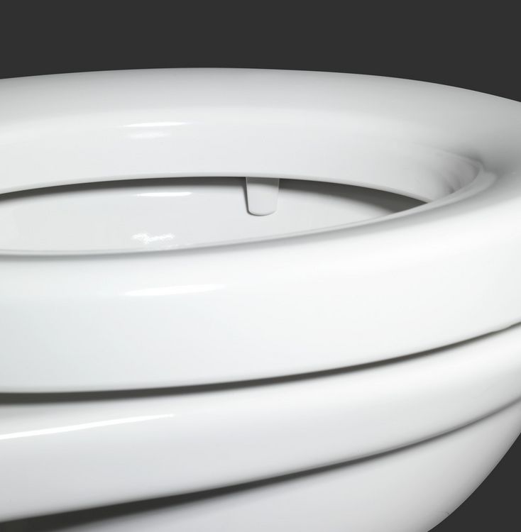 Produktbild: WC Sitz Mod. Secura Comfort, mit 5 cm Sitzerh&ouml;hung, belastbar bis 200 kg