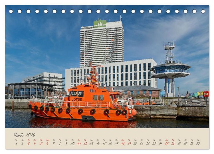 Produktbild: Liebenswertes Travem&uuml;de (Tischkalender 2026 DIN A5 quer), CALVENDO Monatskalender