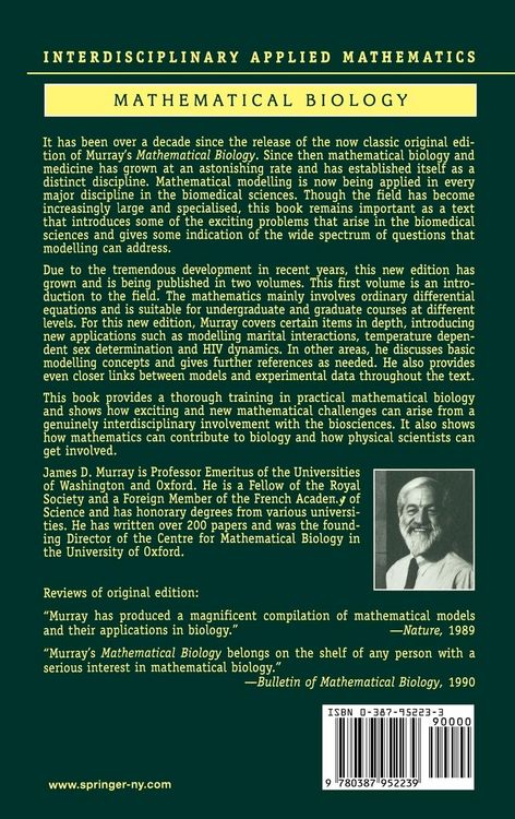 Produktbild: Mathematical Biology