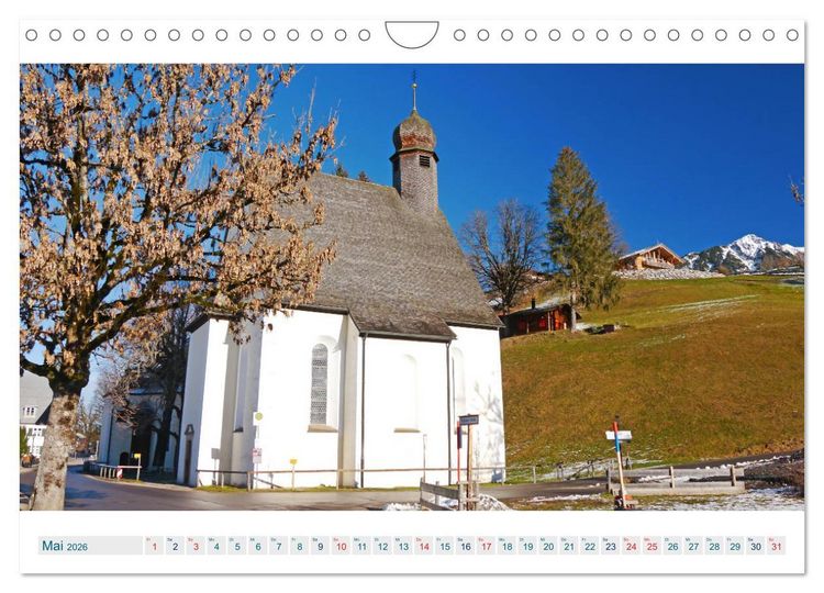 Produktbild: Oberstdorf. Atemberaubende Ansichten aus den Allg&auml;uer Alpen (Wandkalender 2026 DIN A4 quer), CALVENDO Monatskalender