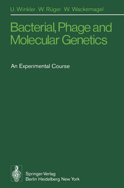 Produktbild: Bacterial, Phage and Molecular Genetics