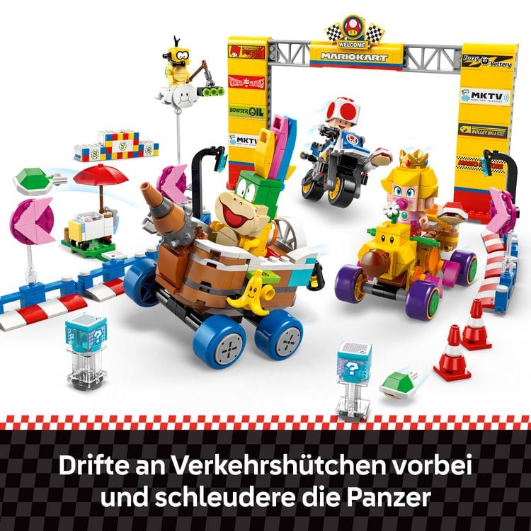 Produktbild: LEGO Super Mario: Mario Kart &ndash; Baby Peach & Grand Prix-Set, Toad 72036