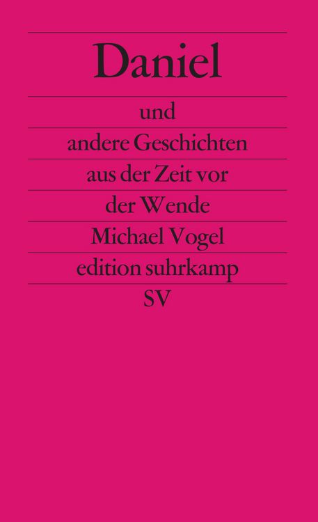 Produktbild: Daniel und andere Geschichten aus der Zeit vor der Wende